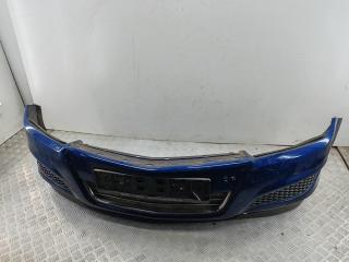 бампер передний Opel Astra H/Family [рестайлинг] 2007, бензин, синий, универсал, 13225746