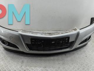 бампер передний Opel Astra H/Family [рестайлинг] 2007, дизель, серый, универсал