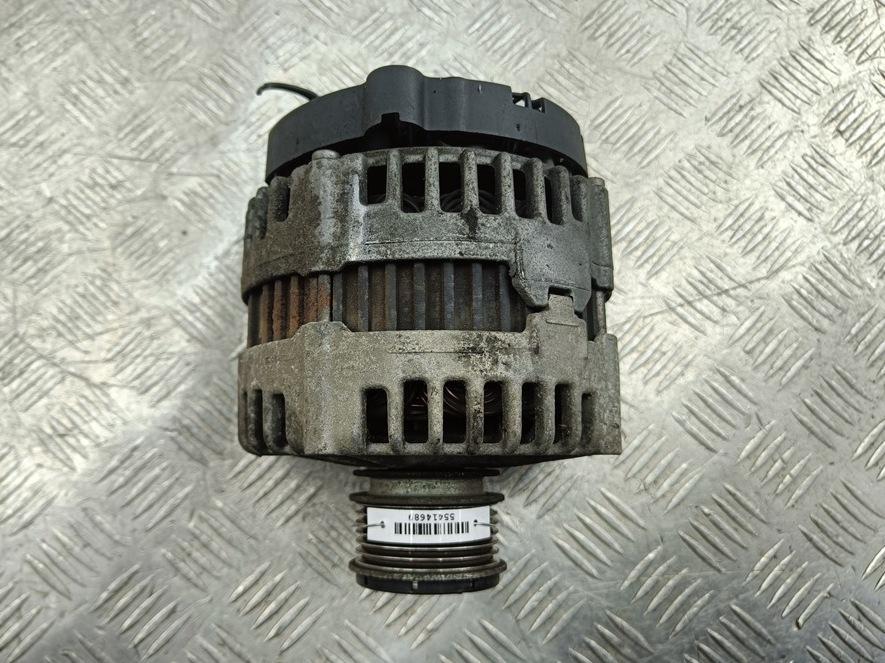 генератор Volkswagen Passat B6 2008, 2.0 л., дизель, МКПП, серый, универсал, 03G903023, 0121715003 - фото №1