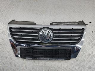 решетка радиатора Volkswagen Passat B6 2007, чёрный, универсал, 1K5853600