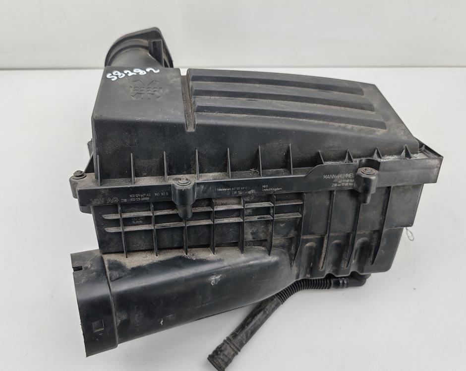 корпус воздушного фильтра Volkswagen Passat B6 2007, 2.0 л., дизель, АКПП, чёрный, универсал, 3C0129607AS
