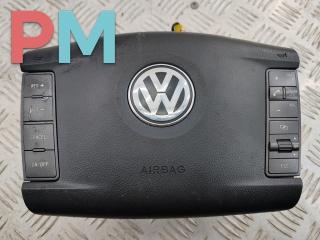 подушка безопасности водителя Volkswagen Phaeton 1 поколение 2005, 3.0 л., дизель, АКПП, серый, седан, 3D0880201