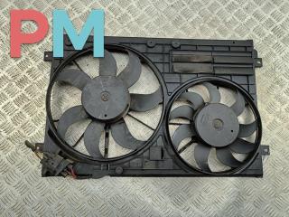 вентилятор радиатора Volkswagen Passat B6 2006, 2.0 л., дизель, МКПП, чёрный, универсал, 1K0121207AD