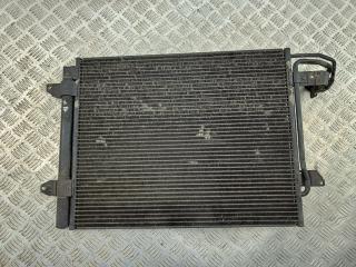 радиатор кондиционера Volkswagen Touran 1 поколение 2003, 1.6 л., бензин, МКПП, серый, минивэн, 1T0820411B