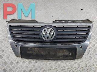 решетка радиатора Volkswagen Passat B6 2008, серый, универсал, 3C0853651