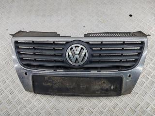 решетка радиатора Volkswagen Passat B6 2008, серый, универсал, 3C0853651