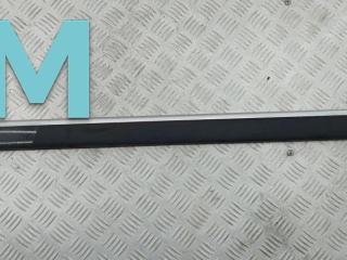 молдинг двери передней левой Volkswagen Sharan 1 поколение [2-й рестайлинг] 2004, 2.8 л., бензин, МКПП, чёрный, минивэн, 7M3853505B