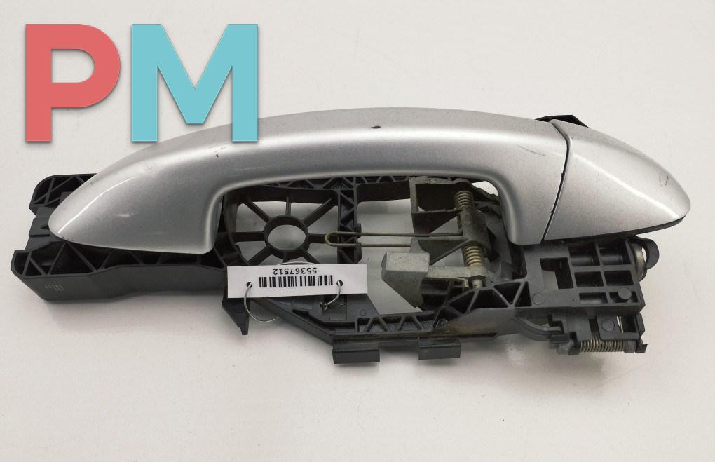 ручка наружная задняя правая Volkswagen Passat B6 2009, 2.0 л., дизель, АКПП, серый, универсал, 3C0837886J - фото №1