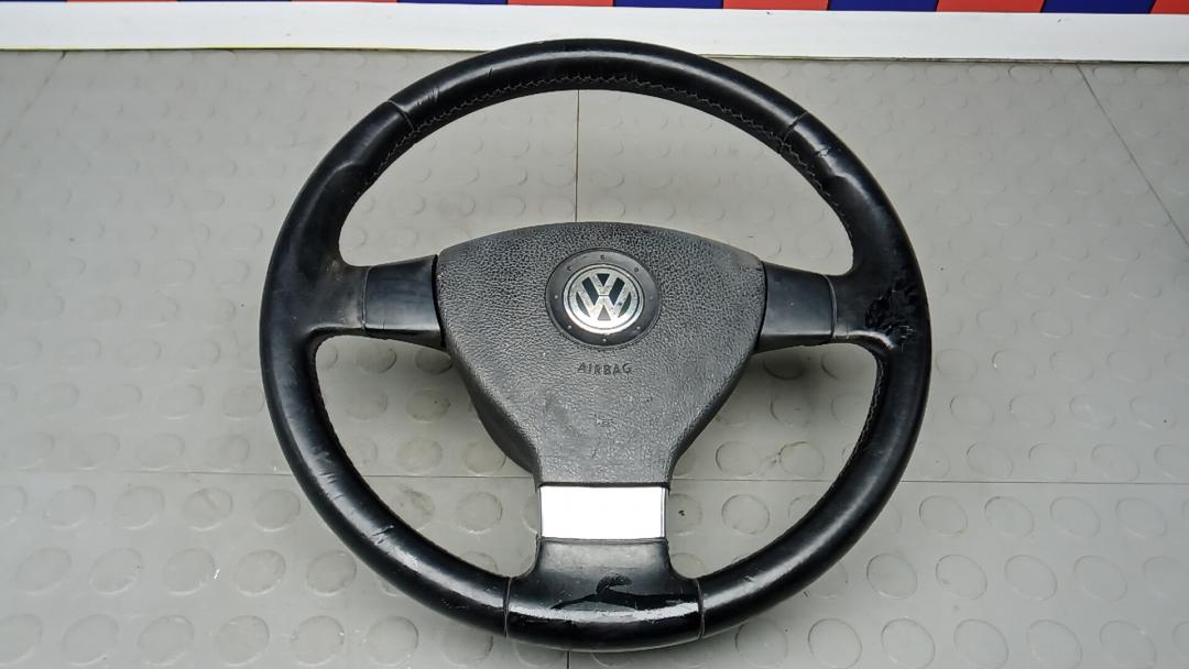 руль Volkswagen Tiguan 1 поколение 2009, 2.0 л., дизель, МКПП, внедорожник 5 дв. - фото №1