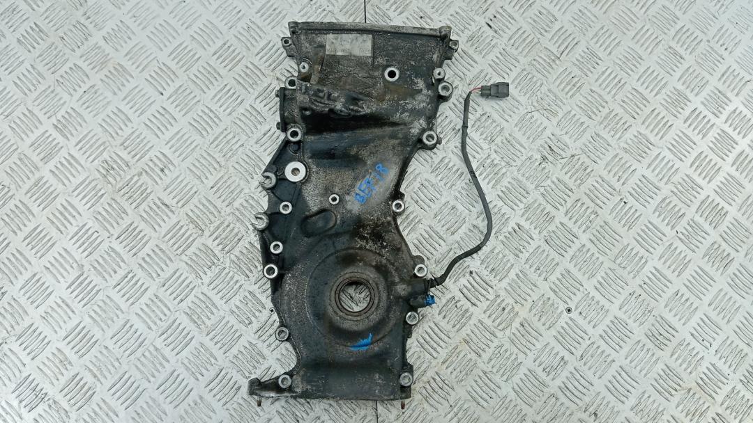 Крышка коленвала передняя бензиновая Toyota RAV4 2 поколение (XA20) 2000, 2.0 л., бензин, МКПП, внедорожник 5 дв. - фото №1
