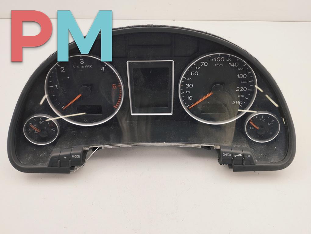 приборная панель Audi A4 B7 2007, 2.0 л., дизель, МКПП, чёрный, универсал, 0263664226 - фото №1