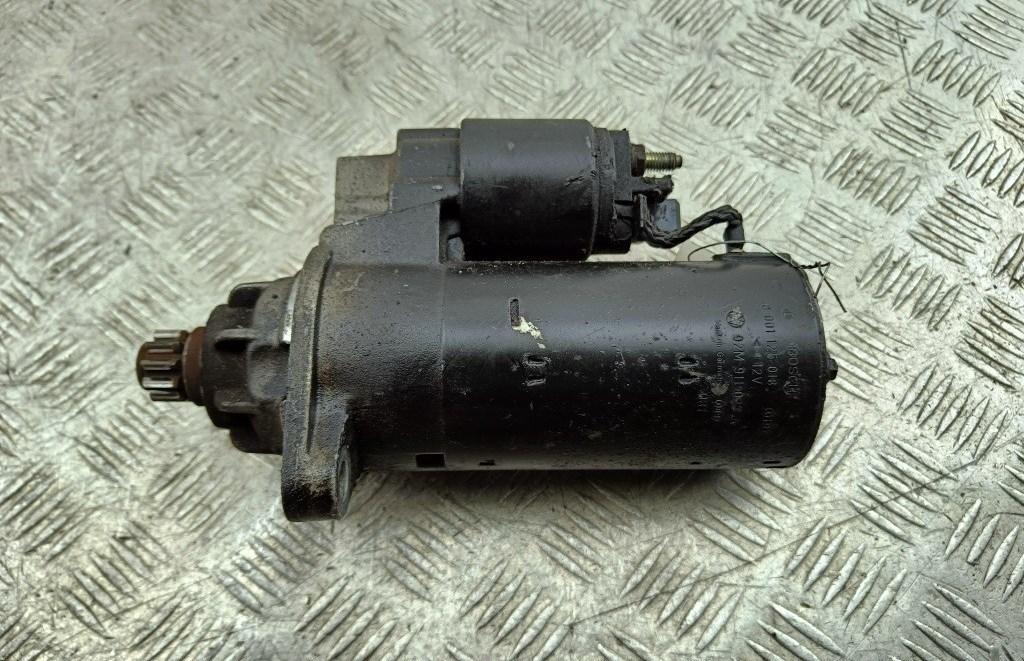 стартер Volkswagen Bora 1 поколение 2000, 1.9 л., дизель, МКПП, зелёный, универсал, 02M911023A, 0001125018 - фото №1