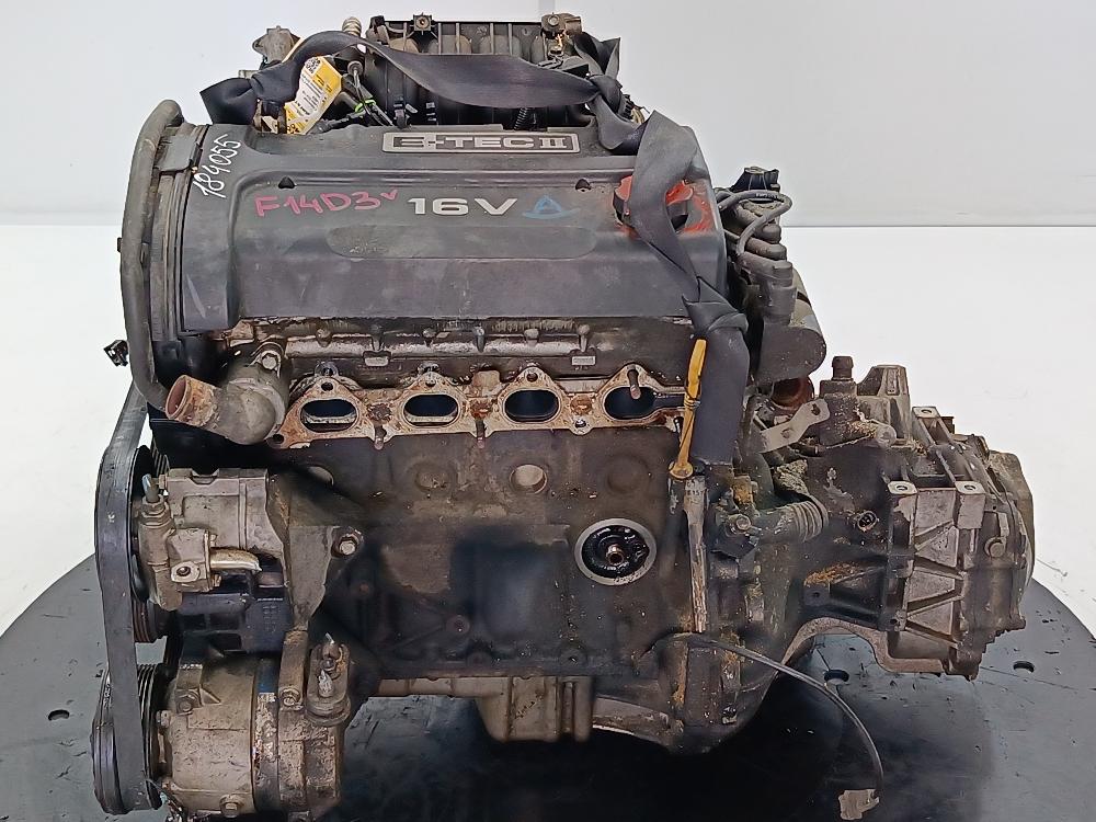 двигатель Chevrolet Kalos 2005-2010 2001, цвет, F14D3 - фото №1
