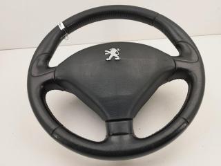 руль Peugeot 407 1 поколение 2005, 2.0 л., дизель, МКПП, серый, универсал, 9662205577