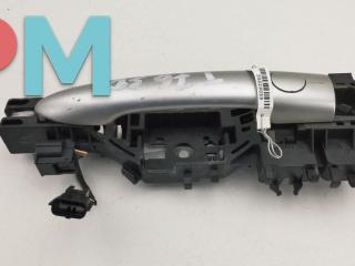 ручка наружная передняя левая Renault Scenic 2 поколение 2005, 2.0 л., бензин, АКПП, синий, минивэн, 8200028463