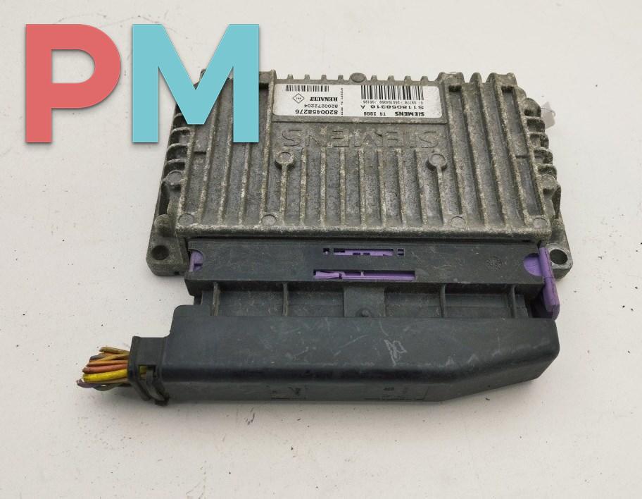 блок управления АКПП Renault Scenic 2 поколение 2005, 2.0 л., бензин, АКПП, синий, минивэн, 8200458276, 8200272204 - фото №1