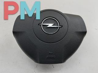 подушка безопасности водителя Opel Astra H/Family [рестайлинг] 2008, 1.6 л., бензин, МКПП, синий, универсал, 39206329