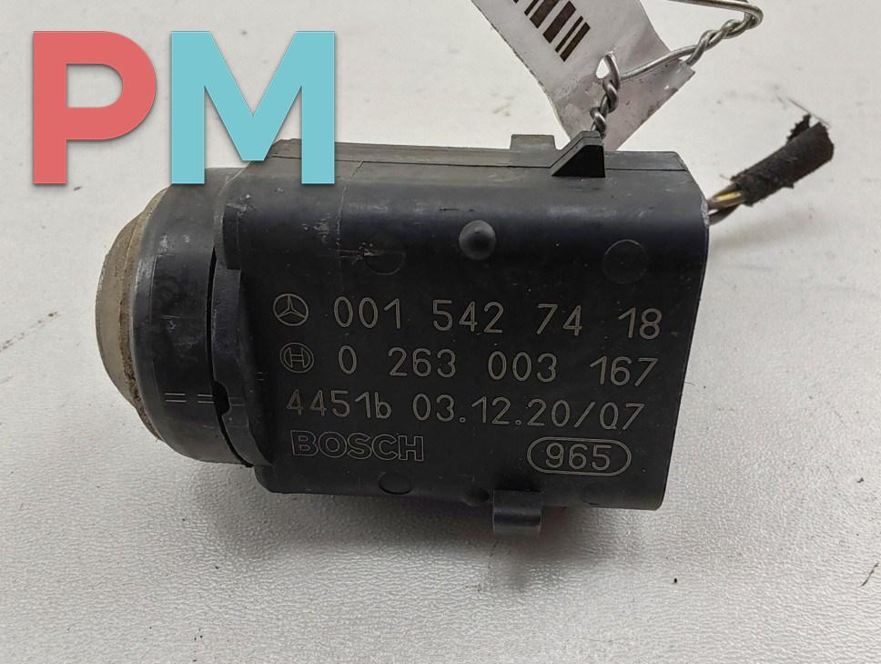датчик парктроника Mercedes-Benz E-Класс W211/S211 2004, 3.2 л., дизель, АКПП, чёрный, седан, 0015427418 - фото №1