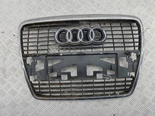 решетка радиатора Audi A6 4F/C6 2004, чёрный, седан, 4F0853651