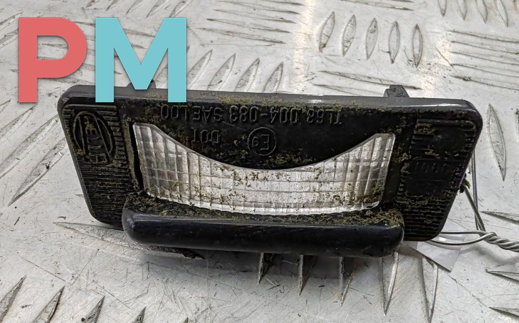 подсветка номера Mercedes-Benz Sprinter W901-W905 2005, 2.2 л., дизель, МКПП, белый, микроавтобус - фото №1