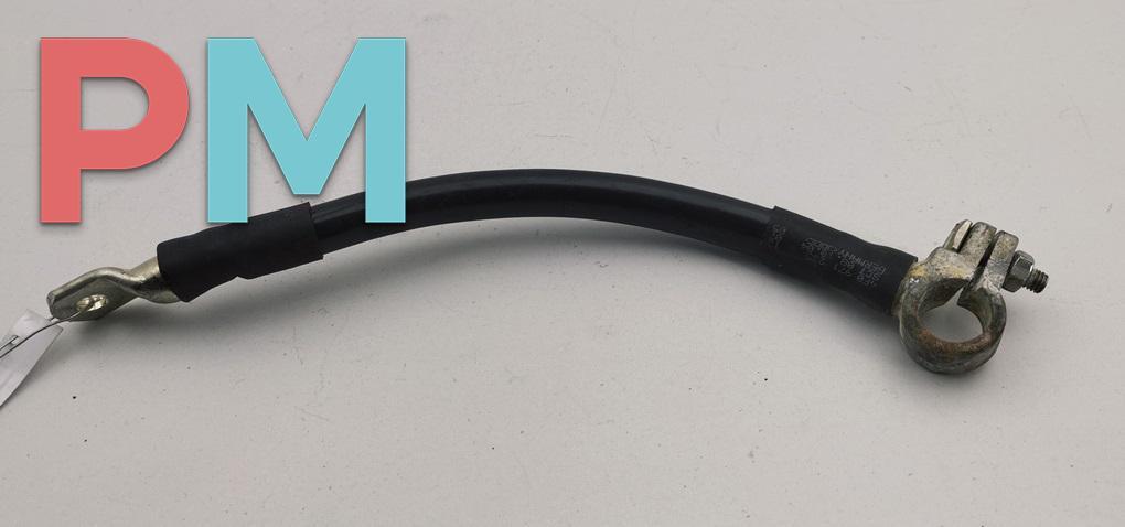 минусовой провод аккумулятора Audi A6 4F/C6 2005, 2.4 л., бензин, АКПП, серый, универсал, 4F0971235 - фото №1