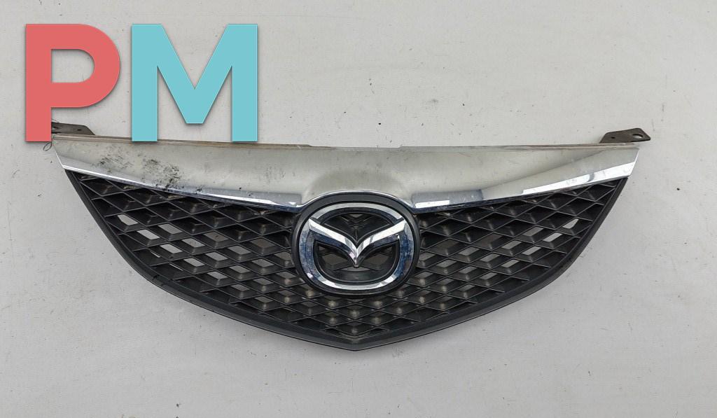 решетка радиатора Mazda 6 GG 2002, серый, хетчбэк 5 дв., GJ6A50712 - фото №1