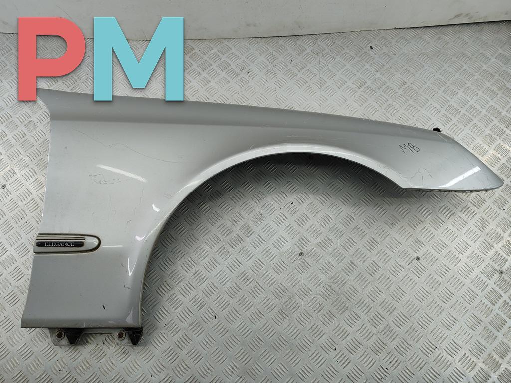 крыло переднее правое Mercedes-Benz E-Класс W211/S211 2004, 3.2 л., дизель, АКПП, чёрный, седан - фото №1