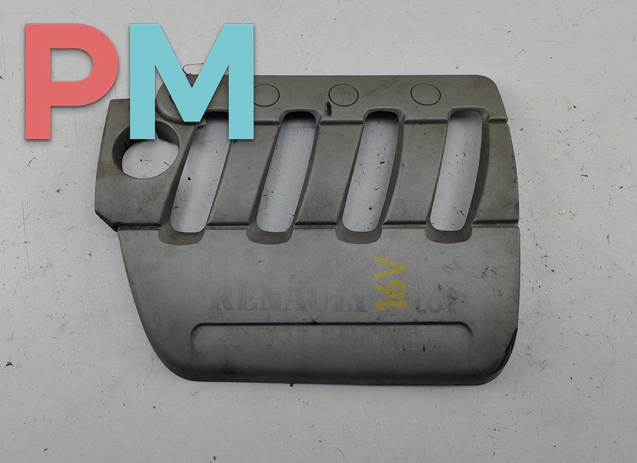декоративная крышка двигателя Renault Laguna 2 поколение 2001, 1.6 л., бензин, МКПП, серый, хетчбэк 5 дв., 8200033453 - фото №1