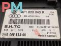 блок управления печки / климат-контроля Audi A6 4F/C6 2005, 2.4 л., бензин, АКПП, серый, универсал, 4F1820043R - фото №4