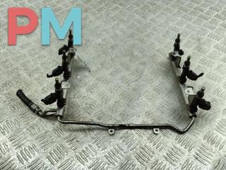 Форсунка топливная (комплект) Audi A6 4F/C6 2004, 2.4 л., бензин, МКПП, чёрный, седан, 06E133551