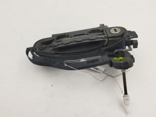ручка наружная передняя левая Audi A6 4F/C6 2004, 2.4 л., бензин, МКПП, чёрный, седан, 4F0837885