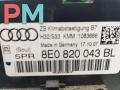 блок управления печки / климат-контроля Audi A4 B7 2007, 2.0 л., дизель, МКПП, чёрный, универсал, 8E0820043BL - фото №4