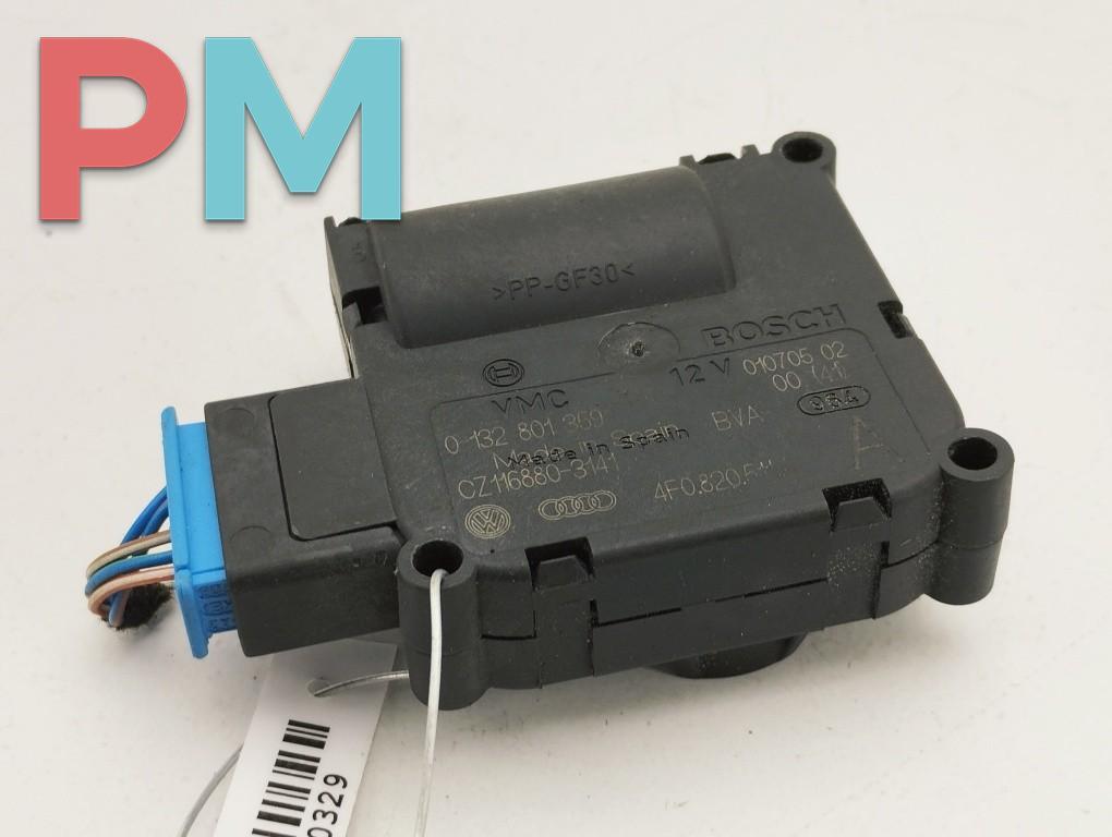 моторчик заслонки печки Audi A6 4F/C6 2005, 2.4 л., бензин, АКПП, серый, универсал, 4F0820511A - фото №1