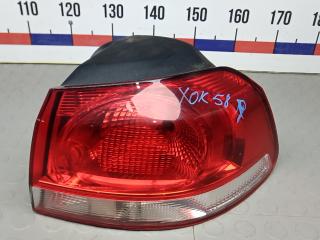 фонарь задний правый Volkswagen Golf 6 поколение 2009, 1.6 л., дизель, МКПП, хетчбэк 5 дв.