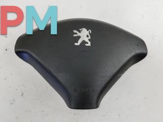 подушка безопасности водителя Peugeot 307 1 поколение [рестайлинг] 2007, 2.0 л., дизель, МКПП, белый, универсал, 96821872ZR