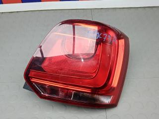 фонарь задний правый Volkswagen Polo 5 поколение 2014, 1.2 л., TDi CR BlueMotion, дизель, АКПП, хетчбэк 5 дв.