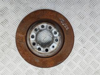 диск тормозной задний Audi A6 4F/C6 2004, 2.4 л., бензин, МКПП, чёрный, седан
