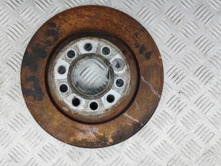 диск тормозной задний Audi A6 4F/C6 2004, 2.4 л., бензин, МКПП, чёрный, седан