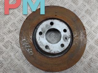 диск тормозной передний Audi A6 4F/C6 2004, 2.4 л., бензин, МКПП, чёрный, седан