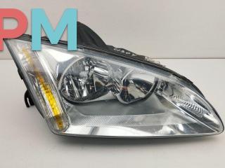 фара правая Ford Focus 2 поколение 2005, 1.6 л., i, бензин, МКПП, чёрный, хетчбэк 5 дв.