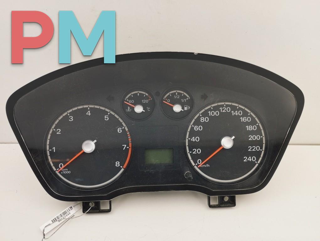 приборная панель Ford Focus 2 поколение 2005, 1.6 л., i, бензин, МКПП, чёрный, хетчбэк 5 дв., 4M5T10849AK - фото №1
