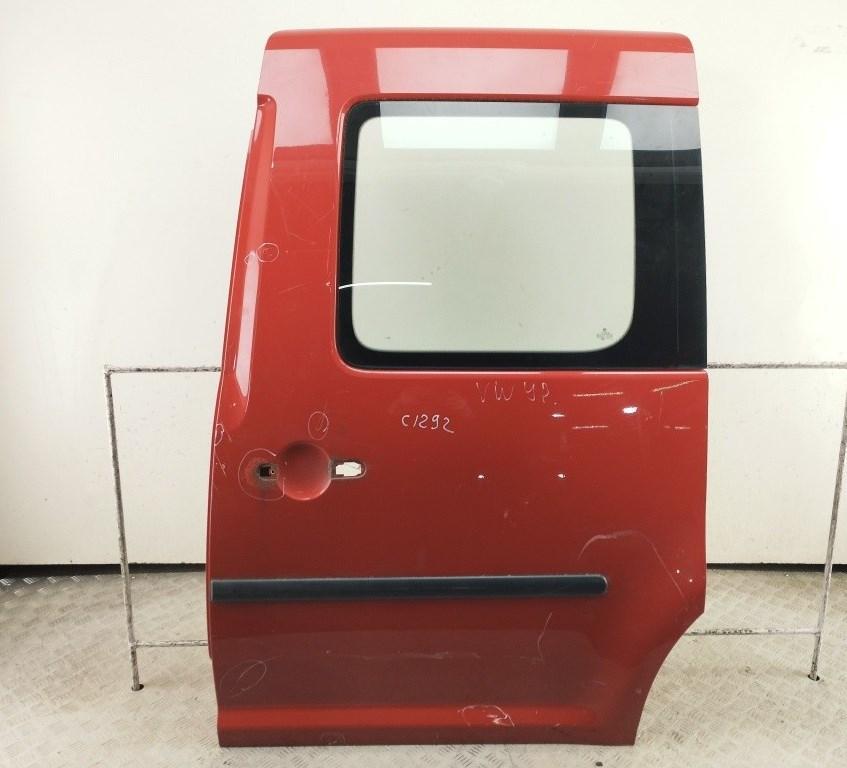 дверь сдвижная Volkswagen Caddy 2006, 2.0 л., бензин, МКПП, красный, фургон