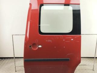 дверь сдвижная Volkswagen Caddy 2006, 2.0 л., бензин, МКПП, красный, фургон