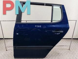 дверь сдвижная Skoda Fabia 2 поколение (5J) [рестайлинг] 2010, синий, хетчбэк 5 дв.