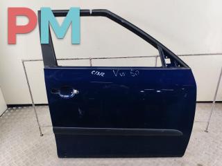 дверь сдвижная Skoda Fabia 2 поколение (5J) [рестайлинг] 2010, синий, хетчбэк 5 дв.