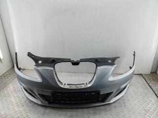 бампер передний SEAT Leon 2 поколение [рестайлинг] 2010, дизель, серый, хетчбэк 5 дв., 1P0807221M