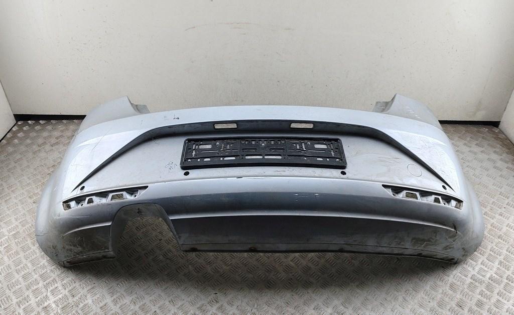 бампер задний SEAT Leon 2010, серый, хетчбэк 5 дв., 1P0807421D