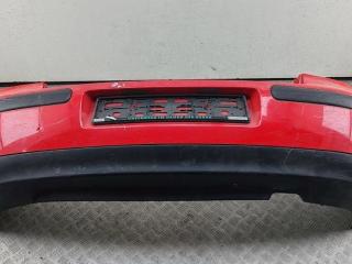 бампер задний Volkswagen Golf 4 поколение 1998, красный, хетчбэк 3 дв., 1J6807417