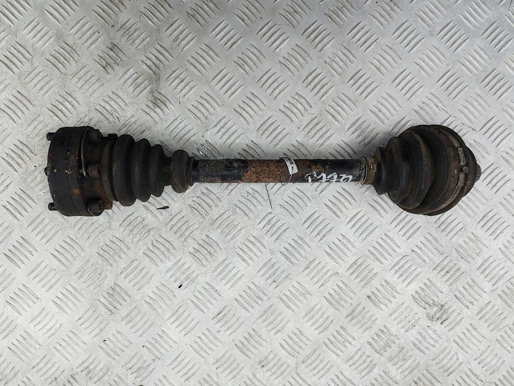 полуось передняя правая (приводной вал, ШРУС) Volkswagen Transporter T4 1992, 2.4 л., дизель, МКПП, белый, микроавтобус - фото №1