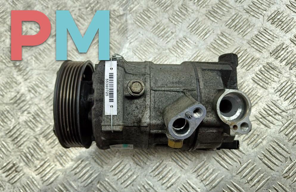 компрессор кондиционера Volkswagen Passat B6 2008, 2.0 л., дизель, 5N0820803 - фото №1